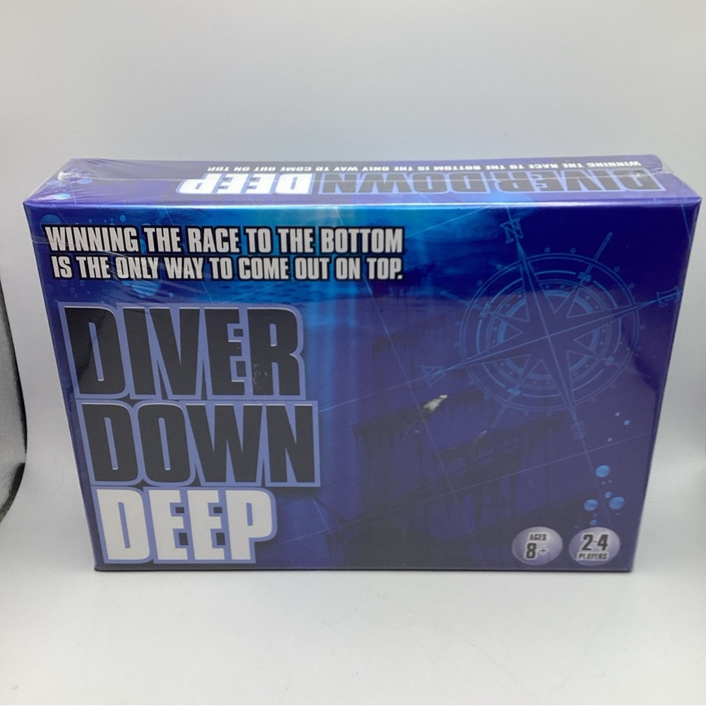 Diver Down Deep Card Game 2 To 4 Players Ocean Sea Diving Simulation Game